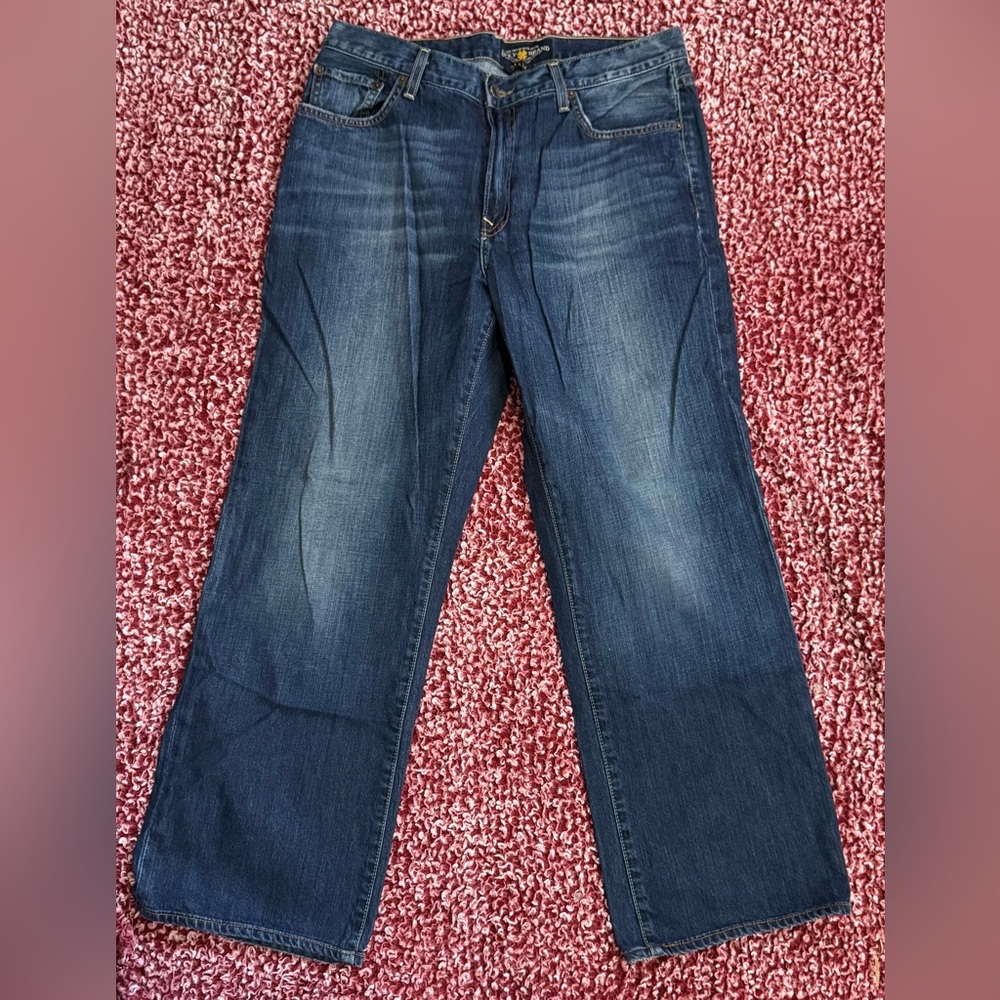 Lucky Brand Blue Relaxed Jeans Vintage Style